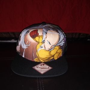 SOLD One punch man snapback hat